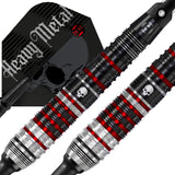 Harrows Ryan Searle Darts - Heavy Metal - Soft Tip - 90% Tungsten - Series 2