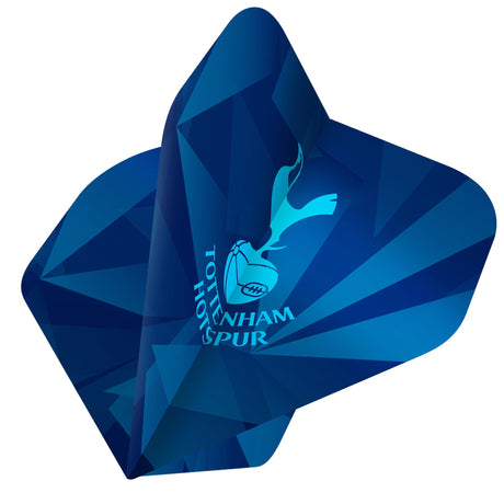 Tottenham Hotspur Dart Flights - 100 Micron - Standard No2 - F3 - Navy Shard - Sky Blue Crest