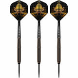 Mission Scorpion Darts - Steel Tip - 90% Tungsten - Black & Gold Electro