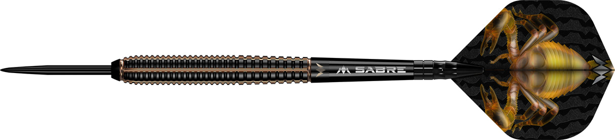 Mission Scorpion Darts - Steel Tip - 90% Tungsten - Black & Gold Electro