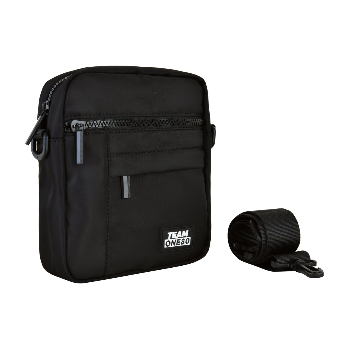 One80 Shoulder Bag - Team One80 Logo - Black