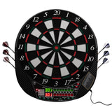 Mission G220 Electronic Dartboard – Profi-Softdartscheibe – bis zu 16 Spieler – 28 Spiele – inkl. 4 Dartpfeile-Sets