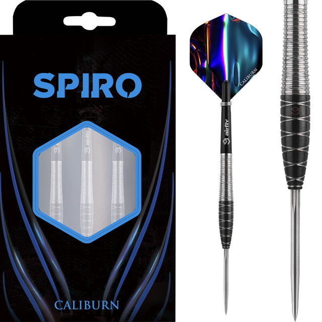 Caliburn Spiro Darts - Steel Tip - 90% Tungsten - S1