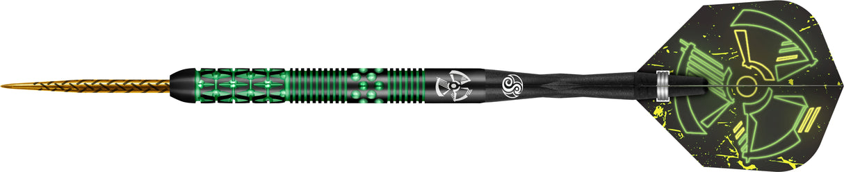 Shot Pro Series Darts - Steel Tip - 90% Tungsten - Stowe Buntz V2 - Black - 23g