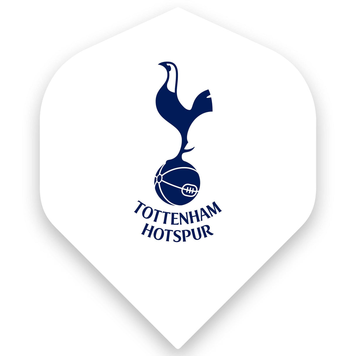 Tottenham Hotspur Dart Flights - 100 Micron - Standard No2 - F1 - White Logo