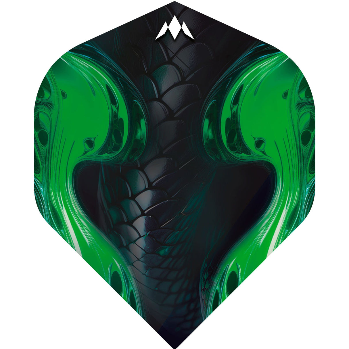 Mission Solo Dart Flights - 100 Micron - Std - No2 -  Venom