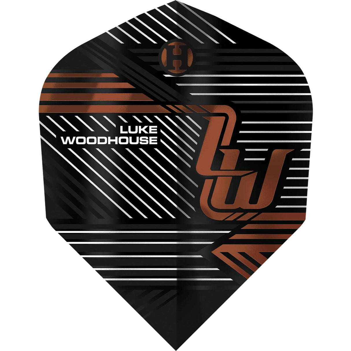 Harrows Luke Woodhouse Dart Flights - 100 Micron - Standard No6 - Series 2