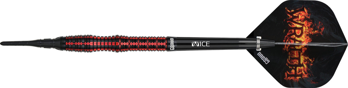 One80 Wraith Darts - Soft Tip - 90% Tungsten - W2 - 18g