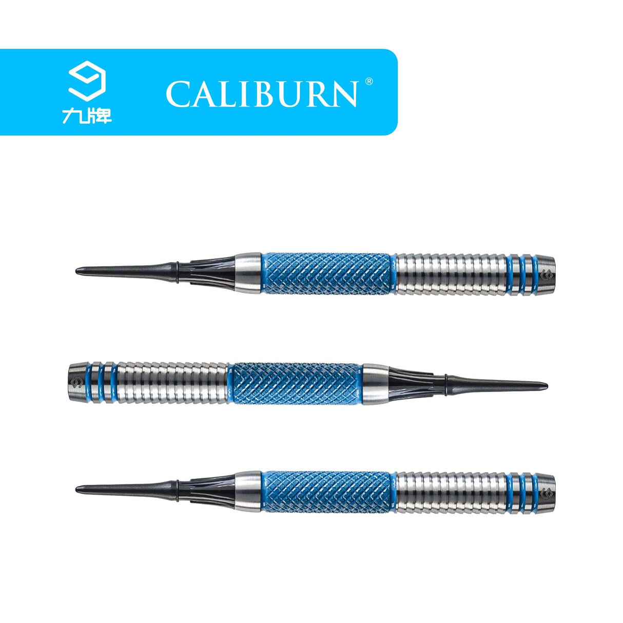 Caliburn Marshal Air Darts - Soft Tip - 90% - M2 - Blue