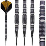 Caliburn Marshal Darts - Soft Tip - 90% - M1 - Black Titanium