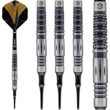 Caliburn Nights Watch Darts - Soft Tip - 95% - N1 - Black