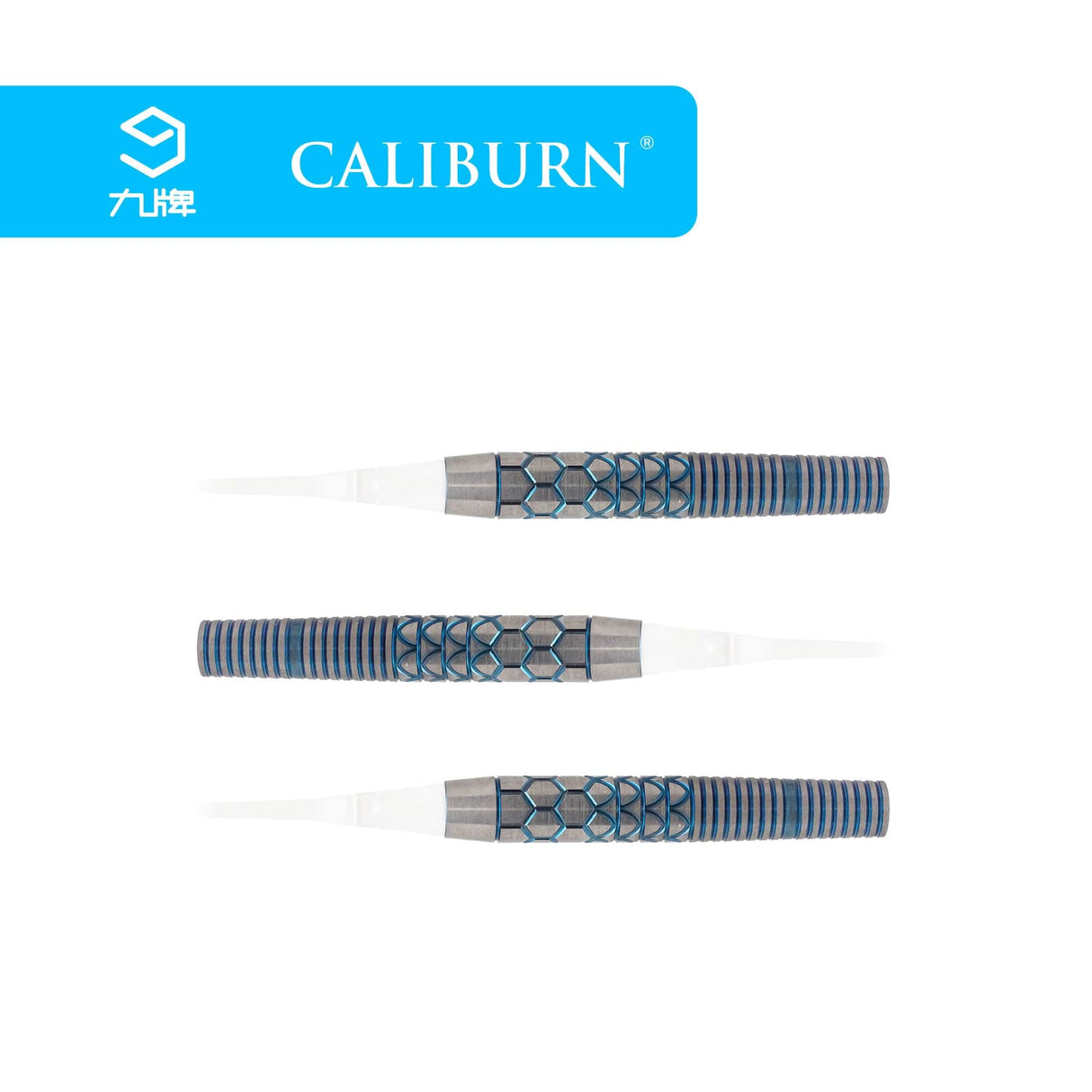 Caliburn Ophiuchus Darts - Soft Tip - 95% - Blue 20g