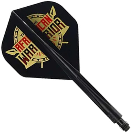 Condor AXE Dart Flights - Devon Petersen - Standard - African Warrior - Inspiration 2 - Black