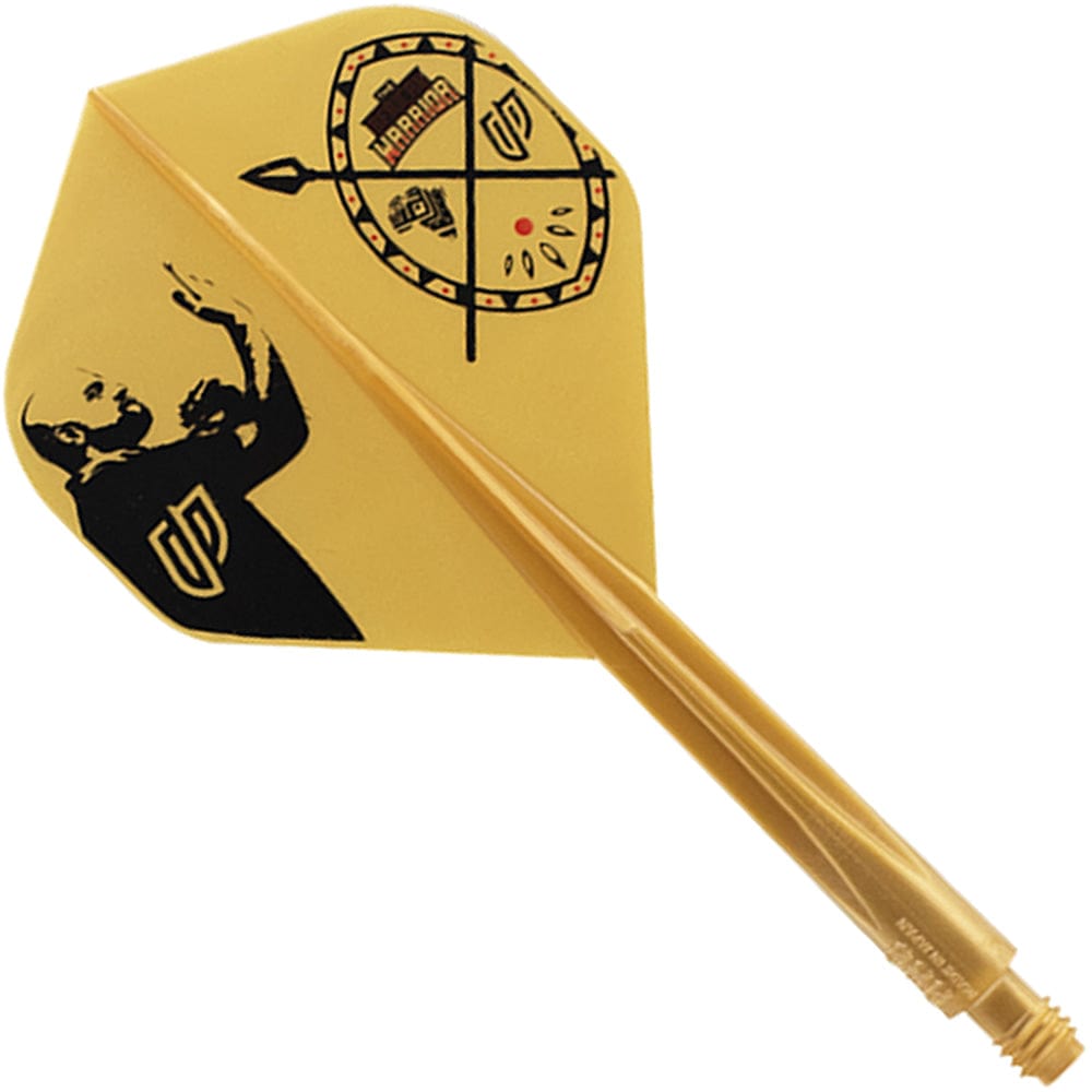 Condor AXE Dart Flights - Devon Petersen - Standard - African Warrior - Inspiration 4 - Gold Short