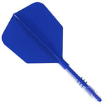 Cuesoul Rost T19 Carbon Fibre - Integrated Dart Shaft and Flights - Big Wing - Blue Size 3
