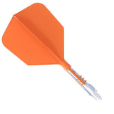 Cuesoul Rost T19 Carbon Fibre - Integrated Dart Shaft and Flights - Big Wing - Orange Size 2