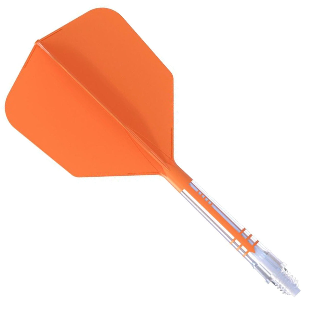 Cuesoul Rost T19 Carbon Fibre - Integrated Dart Shaft and Flights - Big Wing - Orange Size 5