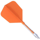 Cuesoul Rost T19 Carbon Fibre - Integrated Dart Shaft and Flights - Big Wing - Orange Size 6