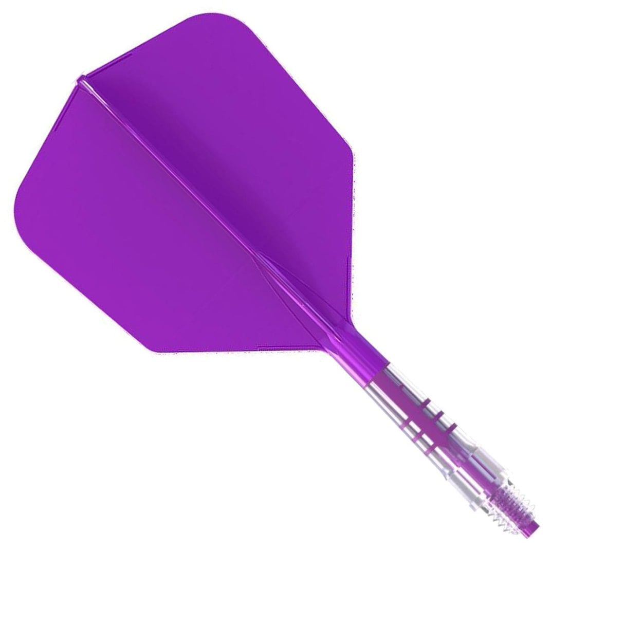 Cuesoul Rost T19 Carbon Fibre - Integrated Dart Shaft and Flights - Big Wing - Purple Size 1