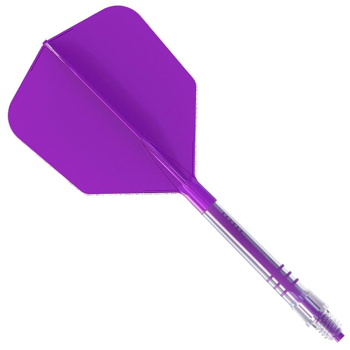Cuesoul Rost T19 Carbon Fibre - Integrated Dart Shaft and Flights - Big Wing - Purple Size 6