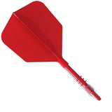 Cuesoul Rost T19 Carbon Fibre - Integrated Dart Shaft and Flights - Big Wing - Red Size 3