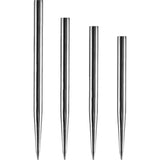 Designa Spare Points - for Steel Tip Darts - Smooth - Silver