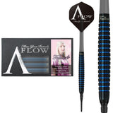 Dynasty - A Flow - Soft Tip Darts - Black Line - Fallon Sherrock - Blue Ring - Fallon 4 - 19g 19g