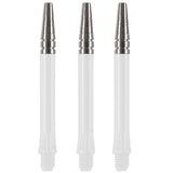 Harrows Gyro Stems - Spinning Shafts - White- Medium