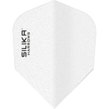 Harrows Silika Solid Dart Flights - Std - No6 White