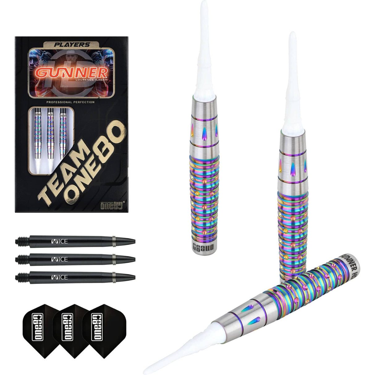 One80 Gunner Darts - Soft Tip - HD - Lourence Ilagan - Chameleon