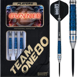 One80 Gunner Darts - Steel Tip - HD - Lourence Ilagan - Blue 22g