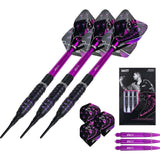 One80 Jelle Klaasen VHD Darts - Soft Tip - The Cobra - Black