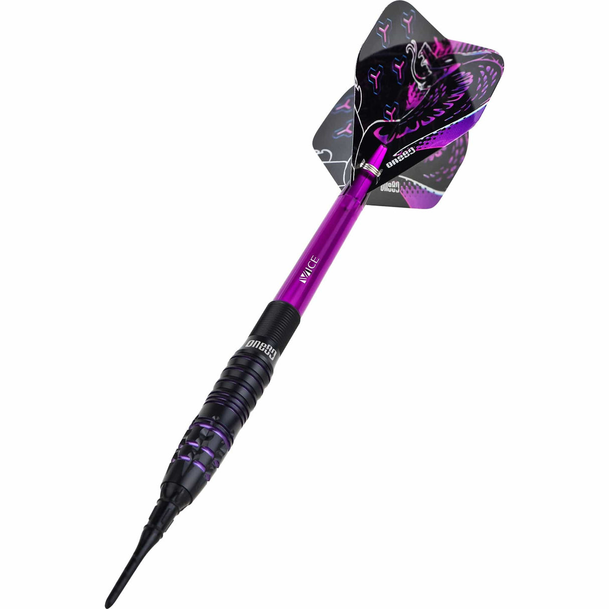 One80 Jelle Klaasen VHD Darts - Soft Tip - The Cobra - Black