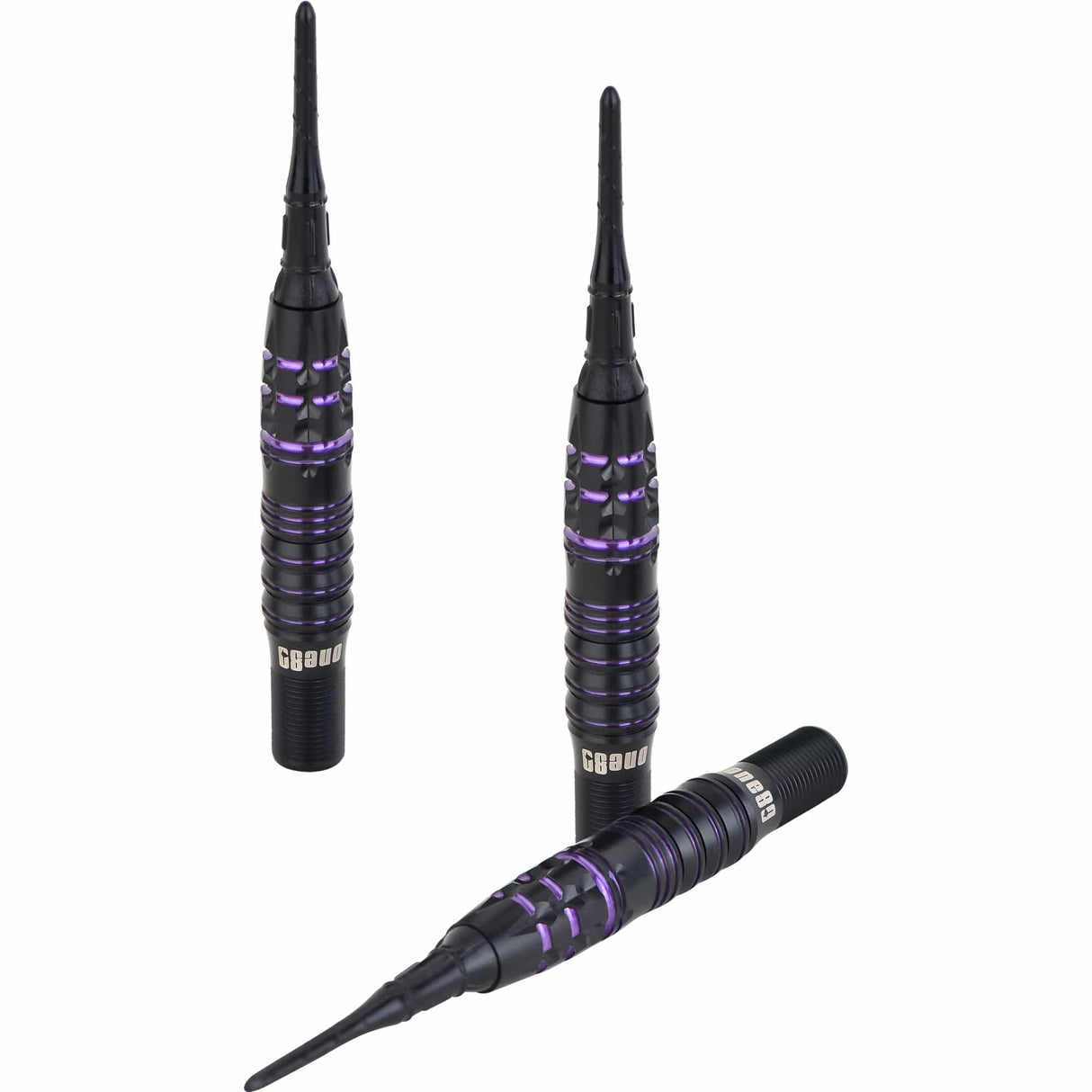 One80 Jelle Klaasen VHD Darts - Soft Tip - The Cobra - Black