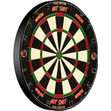 Ruthless HotShot Dartboard - Endurance - Round Wire - inc 2 sets of Darts