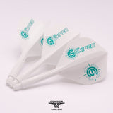 Condor AXE Dart Flights - Standard - Connor Scutt - The Sniper - White