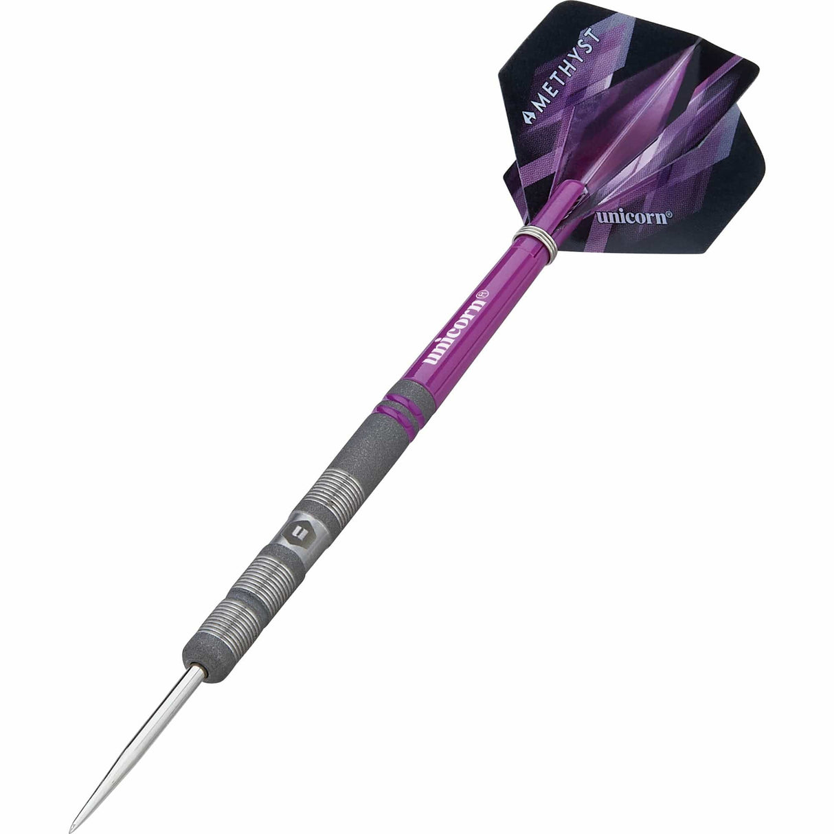 Unicorn Amethyst Darts - Steel Tip - Utech - Style 1 - Sandblasted