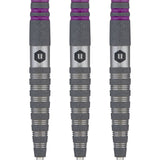 Unicorn Amethyst Darts - Steel Tip - Utech - Style 4 - Sandblasted