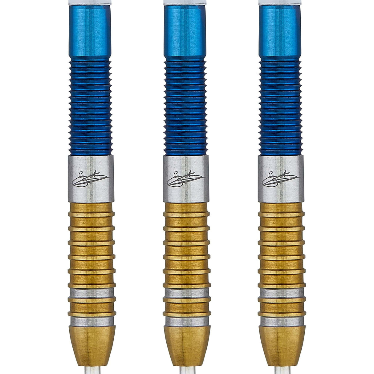 Unicorn Gary Anderson Darts - Steel Tip - The Flying Scotsman - Duo - Blue & Gold