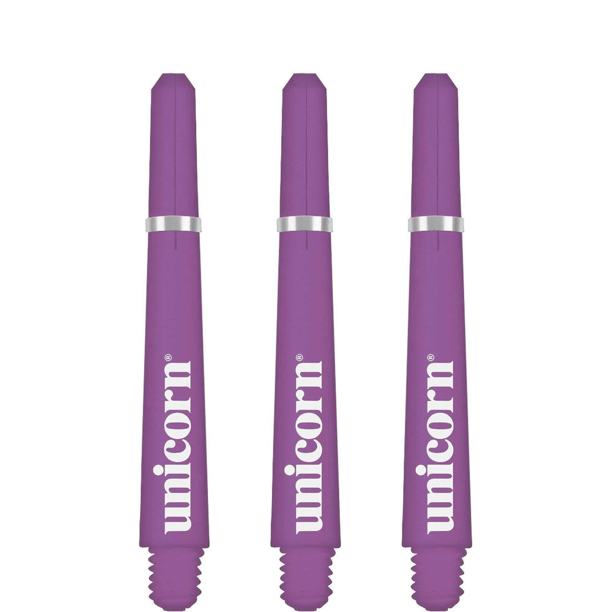 Unicorn Gripper 4 Dart Shafts - Purple Medium