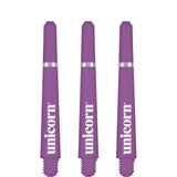 Unicorn Gripper 4 Dart Shafts - Purple Medium