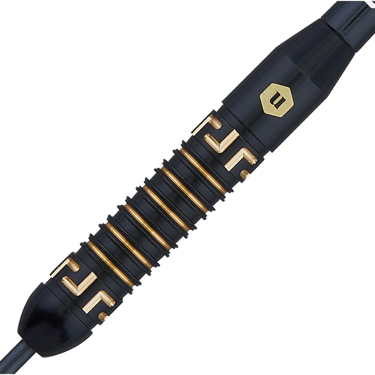 Unicorn Top Brass Darts - Steel Tip - Style 1 - Black & Gold 20g