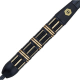 Unicorn Top Brass Darts - Steel Tip - Style 3 - Black & Gold 21g