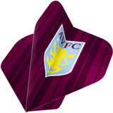 Aston Villa FC Dart Flights - 100 Micron - No2 - Std - AVFC - F2 - Vertical Stripe