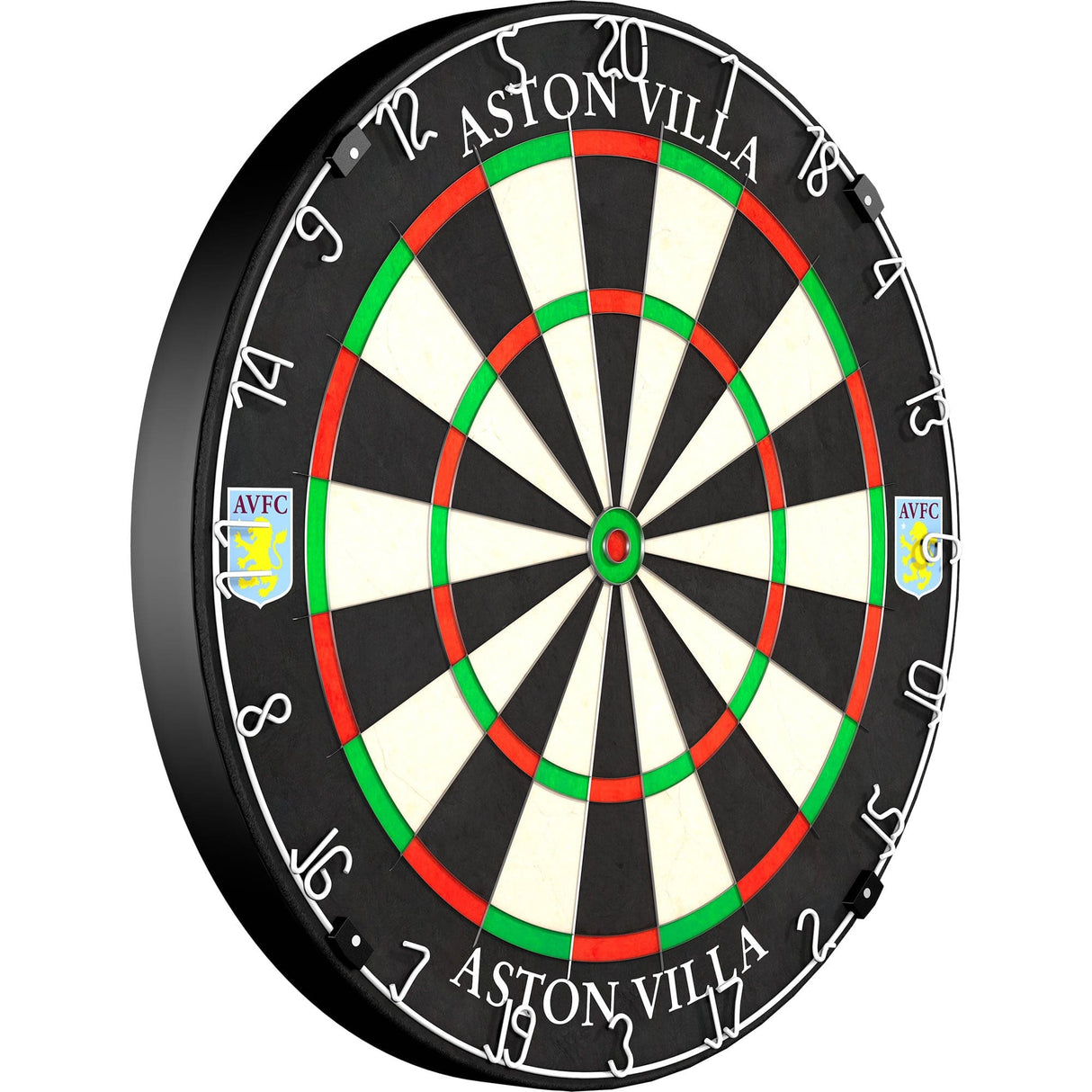 Aston Villa FC Dartboard - Professional Level - Official Licensed - AVFC