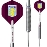 Aston Villa FC Darts - Steel Tip Brass - Official Licensed - AVFC - 22g 22g