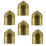 One80 Vice Lock System - Shaft Caps - Black - Pack 6 Gold