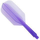 Condor Dart Flights - Zero Stress - Slim - Clear Purple