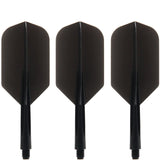 Condor Dart Flights - Zero Stress - Slim - Black - Short-CN127