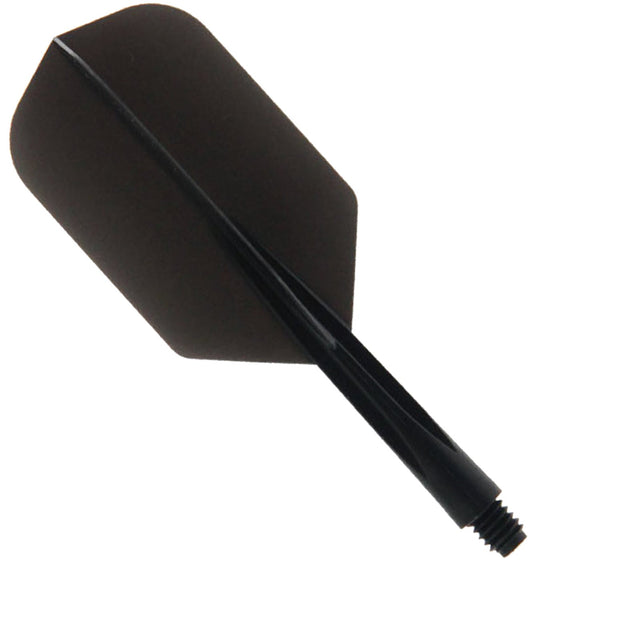 Condor Dart Flights - Zero Stress - Slim - Black - Short-CN127